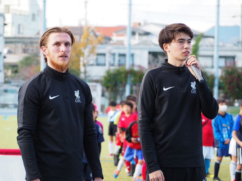 吹田市立総合運動場バプールFCの哲学を子供達に体感して貰いた、イベントの様子その一